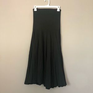 J. Crew stretchy black convertible dress/skirt
